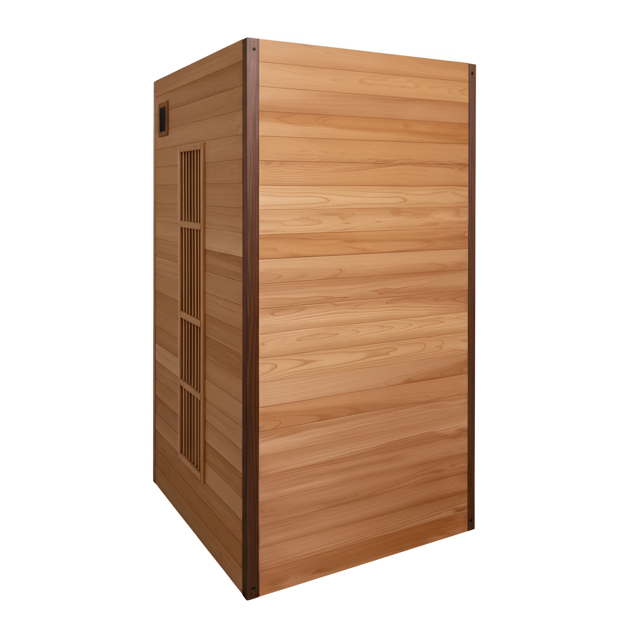 Backyard Discovery Rylan 2-Person Cedar Sauna: Infrared & Red Light Therapy